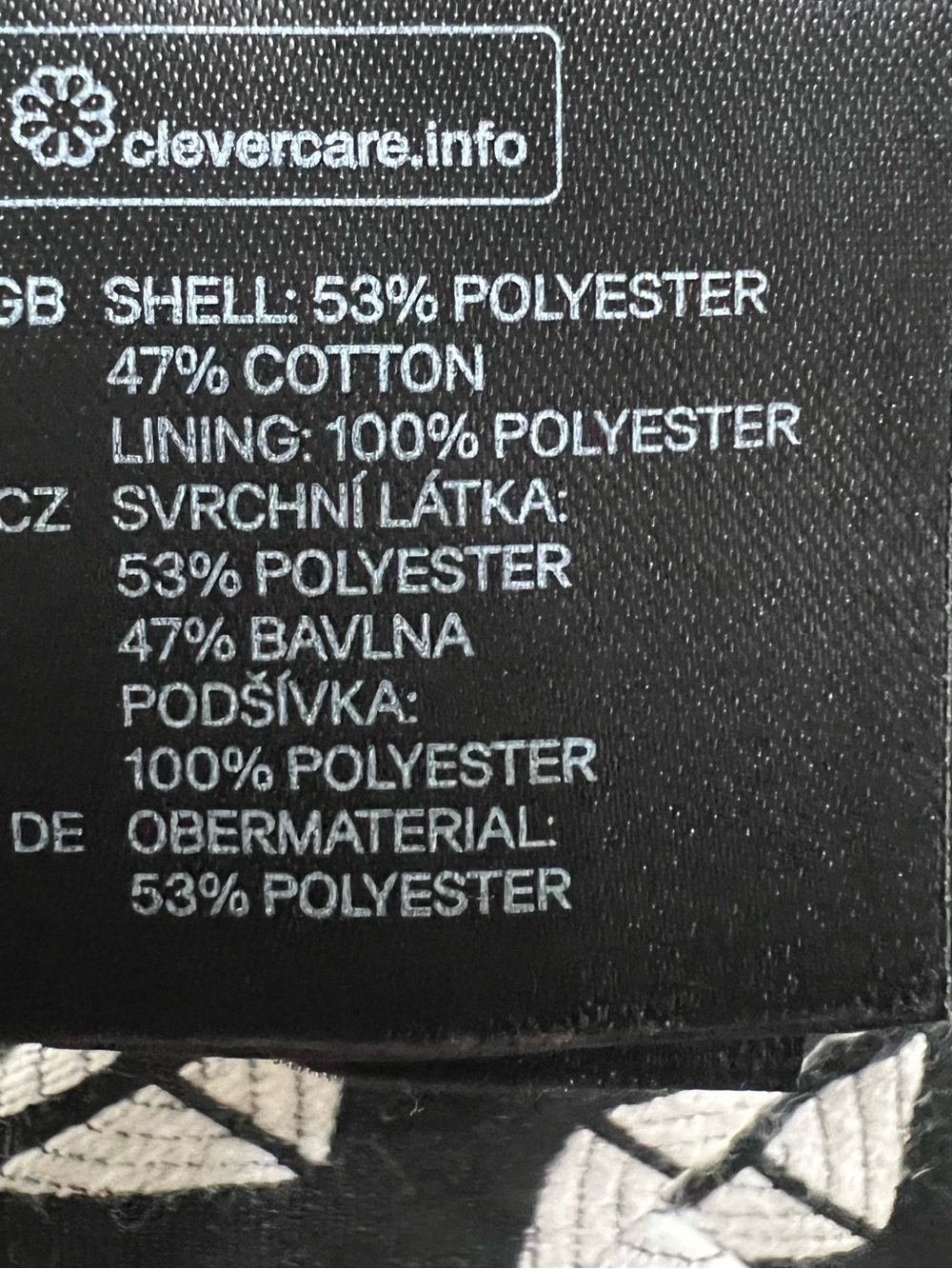 H&M geometric asymmetrical skirt - Picture 6 of 6